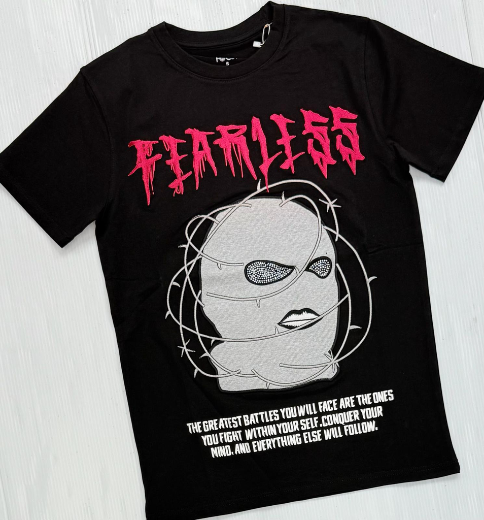 T-Shirt Fearless (Black, L)